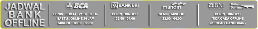 jadwal bank